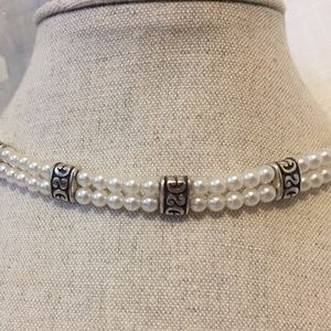 Brighton Faux Pearl Choker